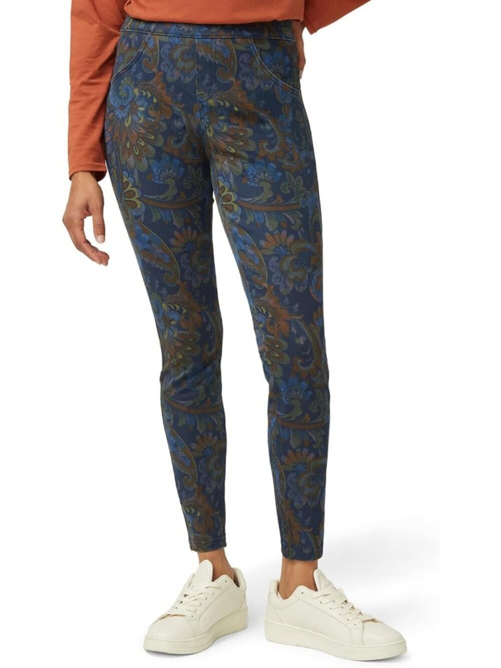 Ultra Soft High Waist Denim Leggings for Women | Comfy Stretch Fit, Versatile